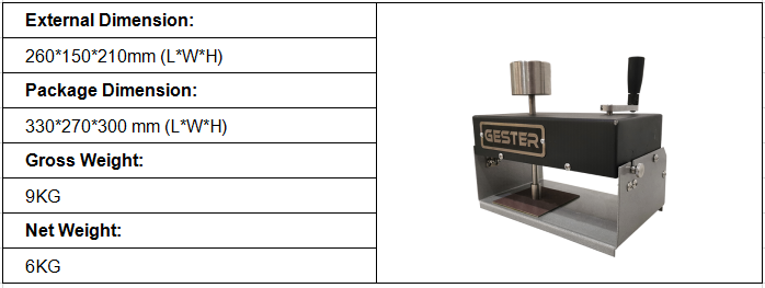 Crockmeter verticale rotativo manuale GT-D45A