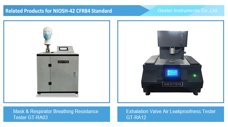 NIOSH-42 CFR84 testing machine