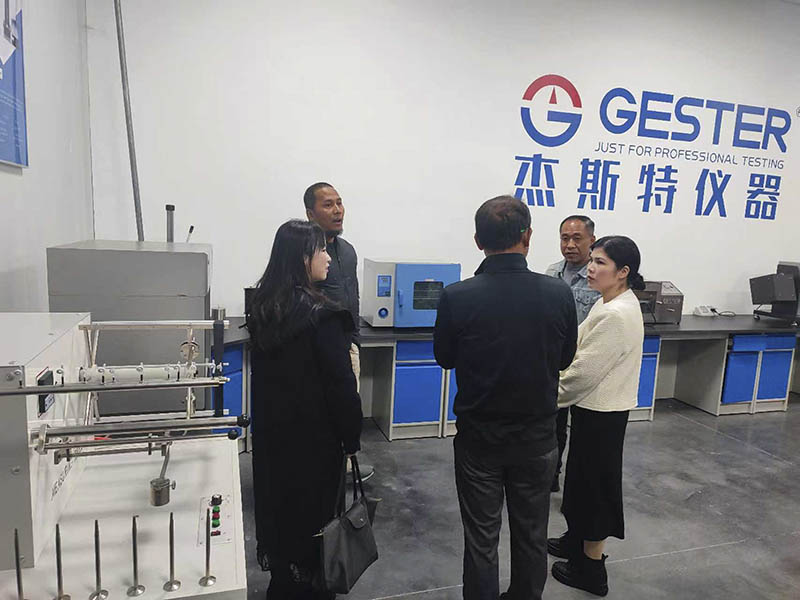GESTER Demonstrates High-Quality Testing Equipment to Visiting Indonesian Partners
