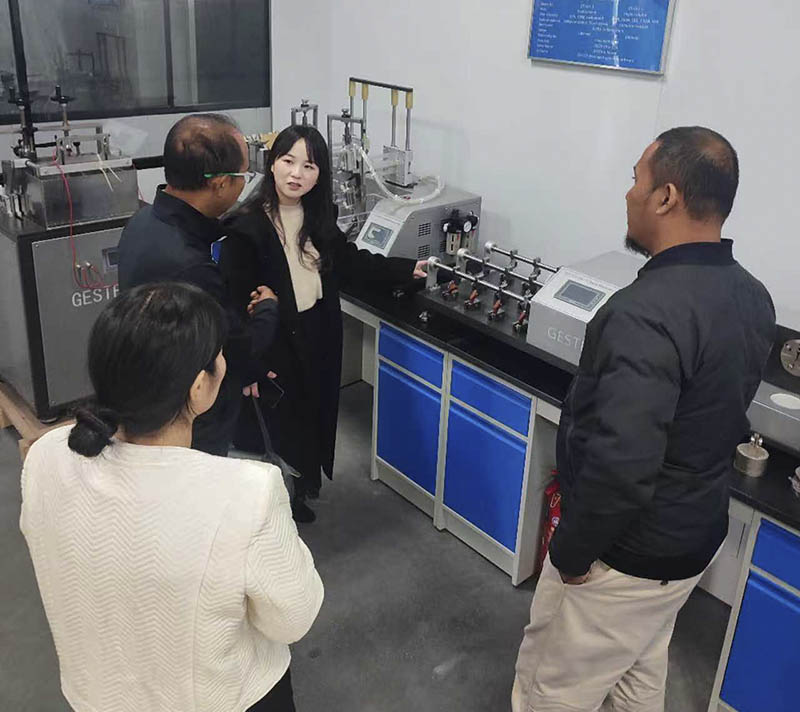 GESTER Demonstrates High-Quality Testing Equipment to Visiting Indonesian Partners
