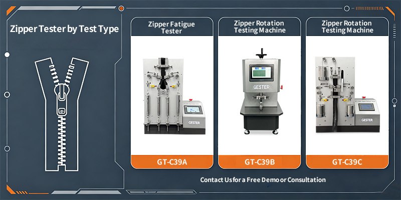 Zipper Tester by Test Type