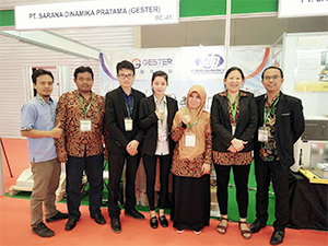 Clienti in visita e INDO INTERTEX in Indonesia