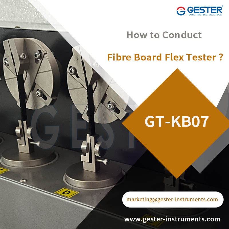 Come condurre il Flex Tester per pannelli in fibra GT-KB07
        