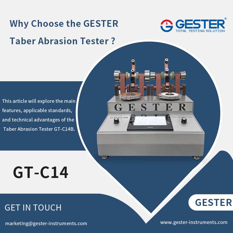 Perché scegliere il tester di abrasione GESTER Taber GT-C14B?