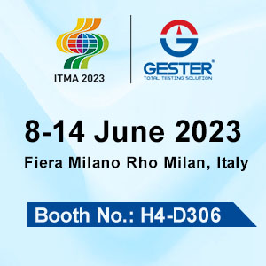 GESTER presenterà attrezzature per test tessili tecnologicamente avanzate all'ITMA 2023 in Italia