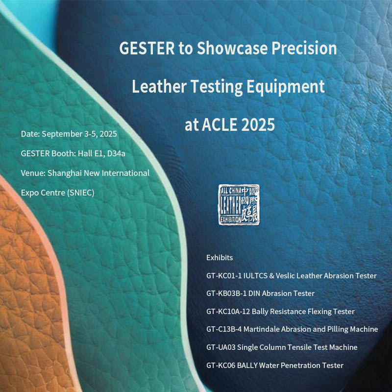 GESTER presenterà le sue apparecchiature di precisione per i test sulla pelle all'ACLE 2025