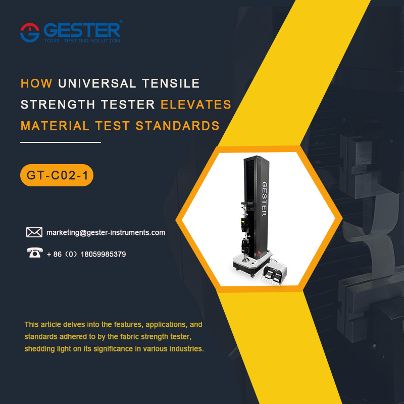 In che modo il tester universale per resistenza alla trazione GT-C02-1 eleva gli standard di prova dei materiali
        