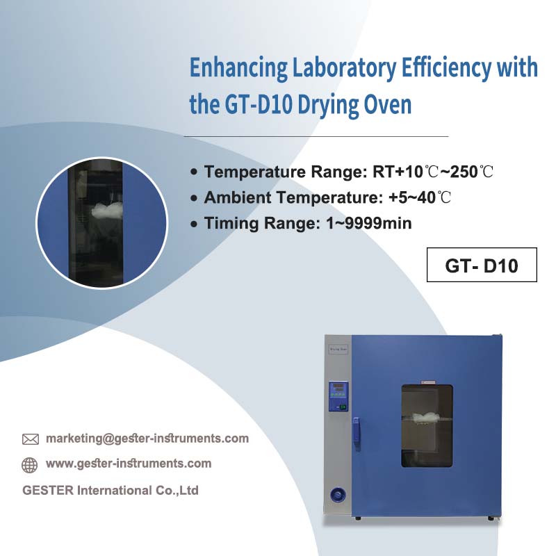 Migliorare l'efficienza del laboratorio con il forno di essiccazione GT-D10