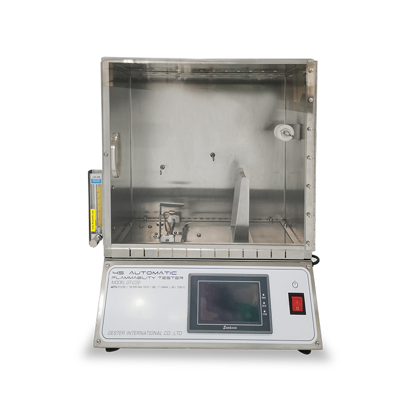 Procedura operativa del tester di infiammabilità automatico a 45 gradi