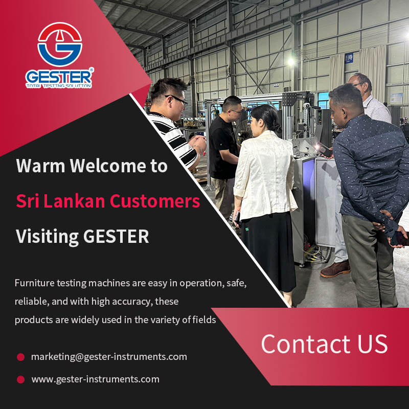 Un caloroso benvenuto ai clienti dello Sri Lanka in visita a GESTER