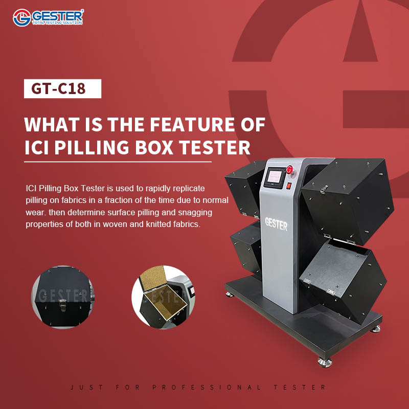 Qual è la caratteristica del tester ICI Pilling Box GT-C18